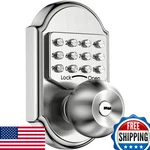 Bravex Keyless Entry Keypad Deadbolt Door Lock 304 Stainless Steel Sabbath. Fixed Price $75.18.