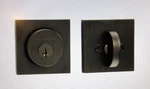Kwikset 91589-003 Single-cylinder Deadbolt, Microban, Venetian Bronze, 2 Keys. Fixed Price $34.50.