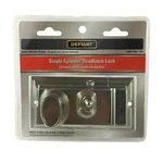3 X Defiant Single Cylinder Deadbolt Deadlock Nickel Entrance Door 2 Keys. Fixed Price $16.79.