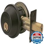 Master Lock DSCHSD10B Heavy Duty Single Cylinder Grade 2 Commercial Deadbolt. Fixed Price $53.75.