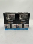 (lot Of 2) Brinks 23031-119 Push Pull Rotate Harper Satin Nickel Entry Lever. Fixed Price $53.96.