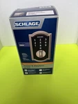 Schlage Touch Camelot Deadbolt (BE375VCAM619) Satin Nickel - Open Box. Fixed Price $62.00.