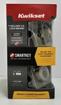 New Kwikset Smartkey Security Deadbolt Satin Nickel Square 91580-009 Contemporar. Fixed Price $26.99.