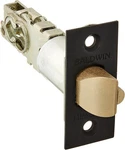 Baldwin 5210.102, Universal Backset Deadlocking Latchbolt, Satin Black. Fixed Price $55.00.