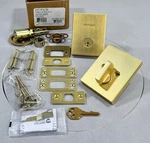 Kwikset San Clemente Rectangular Single Cylinder Keyed Entry Deadbolt, 258RCT-4S. Fixed Price $27.63.