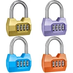 4 Pack Disecu Digit Combination Lock, Outdoor Waterproof Padlock For School Gy. Fixed Price $46.06.