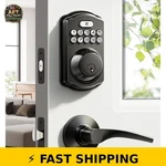 Veise Keyless Entry Door Lock - Electronic Keypad Deadbolt, Black. Fixed Price $98.99.