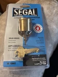 Segal Replacement Deadbolt Cylinder Solid Brass Finish - 70002. Fixed Price $19.99.