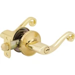 New Ultra Hardware, Gettysburg Polished Brass Scroll Lever Entry Lockset 84485. Fixed Price $21.95.