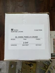 Series Mortise Lock Door Handle Left-handed Lever DL-DXML70SELH-US26D. Fixed Price $110.39.