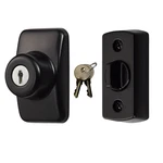 Ideal Security Model Glk Deadbolt For Storm And Screen Doors, Key Lock, Black (2. Fixed Price $23.92.