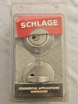 Schlage Commercial Applications Contractor Series Keyed Deadbolt Satin Chrome. Fixed Price $24.99.