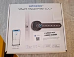 Catchface Smart Fingerprint Door Lock Keyless Entry - Black Sealed. Fixed Price $44.95.