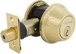 Master Lock DSNRN0603PBOX Nightwatch Deadbolt With Bump Stop Cylinder, Bright. Fixed Price $34.00.