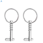 2 Pcs Quick Release Pin 1/4" Diameter W/ Drop Cam & Spring, Overall Sliver. Fixed Price $10.69.
