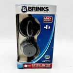 Brinks Keyed Entry Ideal For Exterior Doors Matte Black Deadbolt Max Security. Fixed Price $25.84.