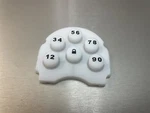 Kwikset Silicone Rubber Keypad, Translucent White, For 909, 910, 911, 912. Fixed Price $5.99.