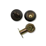 Omnia Deadbolt Keyed Exterior Interior Thumbturn D0806 Auxiliary. Fixed Price $99.99.