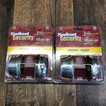 Kwikset Security 660 26D Single Cylinder Deadbolt Satin Chrome Lot Of. Fixed Price $22.49.