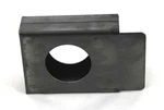 Gate Lockbox Single Hole Weldable Steel 3 1/2" 1/4" Unpainted. Fixed Price $22.87.
