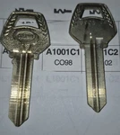 Corbin / Russwin A1001C1, CO98, Z1-59C1-6, Oem Nos, Vintage (1) Key Blank.. Fixed Price $5.99.