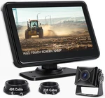 AHD1080P Wired Backup With 7'' Touch Screen Monitor, Rear View System For Tru.... Fixed Price $142.70.