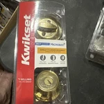 Kwikset Brass Single Cylinder Deadbolt Door Lock 660 3 Cp Rcal Rcs V1. Fixed Price $18.00.