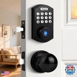 Probrico Smart Fingerprint Deadbolt Door Knob For Front Keyless Entry. Fixed Price $97.58.