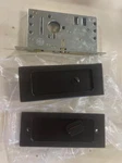 Emtek 2115US10B138 Modern Rectangular Privacy Mortise Pocket Door Lock - Oil Rub. Fixed Price $182.15.