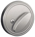 New Schlage Dexter JD60630 Single-cylinder Deadbolt Satin Stainless Steel. Fixed Price $19.99.