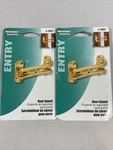 2 Defender Security U-9897 Swing Bar Entry Door Locks Brass Finish Free Ship!. Fixed Price $24.16.