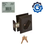 Schlage B60ADD622 Series Deadbolt Addison Rose Single Cylinder New. Fixed Price $72.21.