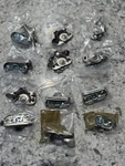 Qcaa Steel Window Sash Lock, Ctc 2", Satin Nickel, 12 Pack. Fixed Price $24.99.