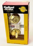 Kwikset Ultramax Commercial Security Deadbolt Titanium Alloy Core Polished Brass. Fixed Price $29.90.