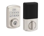 Kwikset Powerbolt 250 Satin Nickel Square Smart Lock Deadbolt 10-BUTTON. Fixed Price $39.99.