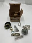 Kwikset Single Cylinder Deadbolt 97800-215H 6AL Strkp Mk Pictured Items. Fixed Price $24.99.