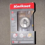 Kwikset Deadbolt Satin Silver Metal Smartkey Security Easy Install Standard Door. Fixed Price $16.00.