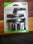 National Hardware N178-806 Universal Keyed Knob Latch, Black. Fixed Price $24.00.
