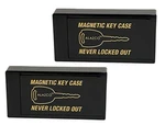 Hide Key Magnetic Under Car Spare 4" X 2" W 0.625" H, Black. Fixed Price $14.49.