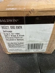Baldwin 85327050ENTR Bethpage Keyed Entry Handleset, Satin Brass/black. Fixed Price $441.99.