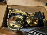 Schlage Interior Door Accent Right Lever Polished Brass F359 605. Fixed Price $15.00.