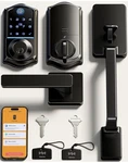 Veise VE017-D Smart Fingerprint Front Door Lock Set, App Control, 8-IN-1 Keyless. Fixed Price $80.75.