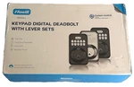 Zowill DK01-L Keypad Digital Deadbolt With Lever Sets Satin Nickel. Fixed Price $39.95.
