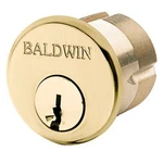 Baldwin 8325003 Mortise Lock Cylinder 1-1/2" Diameter, Lifetime Brass. Fixed Price $77.25.