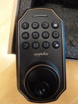 Arpha Keyless Wifi Door Lock Electronic Keypad Deadbolt D180W App. Control. Fixed Price $19.99.
