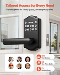 Keyless Entry Door Lock With Handle, Electronic Lever Keypad,. Fixed Price $80.29.
