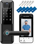 Nyboer Wifi Video Smart Door Lock With Camera Fingerprint. Fixed Price $457.99.