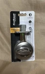 Unopened: Kwikset Deadbolt Keyed 96630-065 Satin Nickel. Fixed Price $8.80.