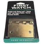 First Watch Double Lock Swing 1840 Flip Door Security Polished Brass Gold. Fixed Price $7.99.