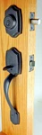 Kwikset Belleview Handleset With Cove Knob Venetian Bronze 687BWXCV11P #6UM. Fixed Price $37.99.